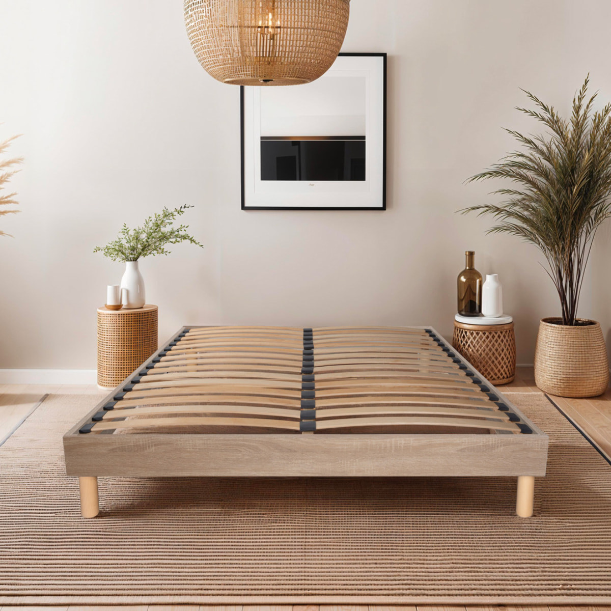 Sommier monolattes Blandice - 1 place