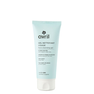 Gel à l'Aloe Vera  - Gel Nettoyant Visage - Certifié Bio 100 ml