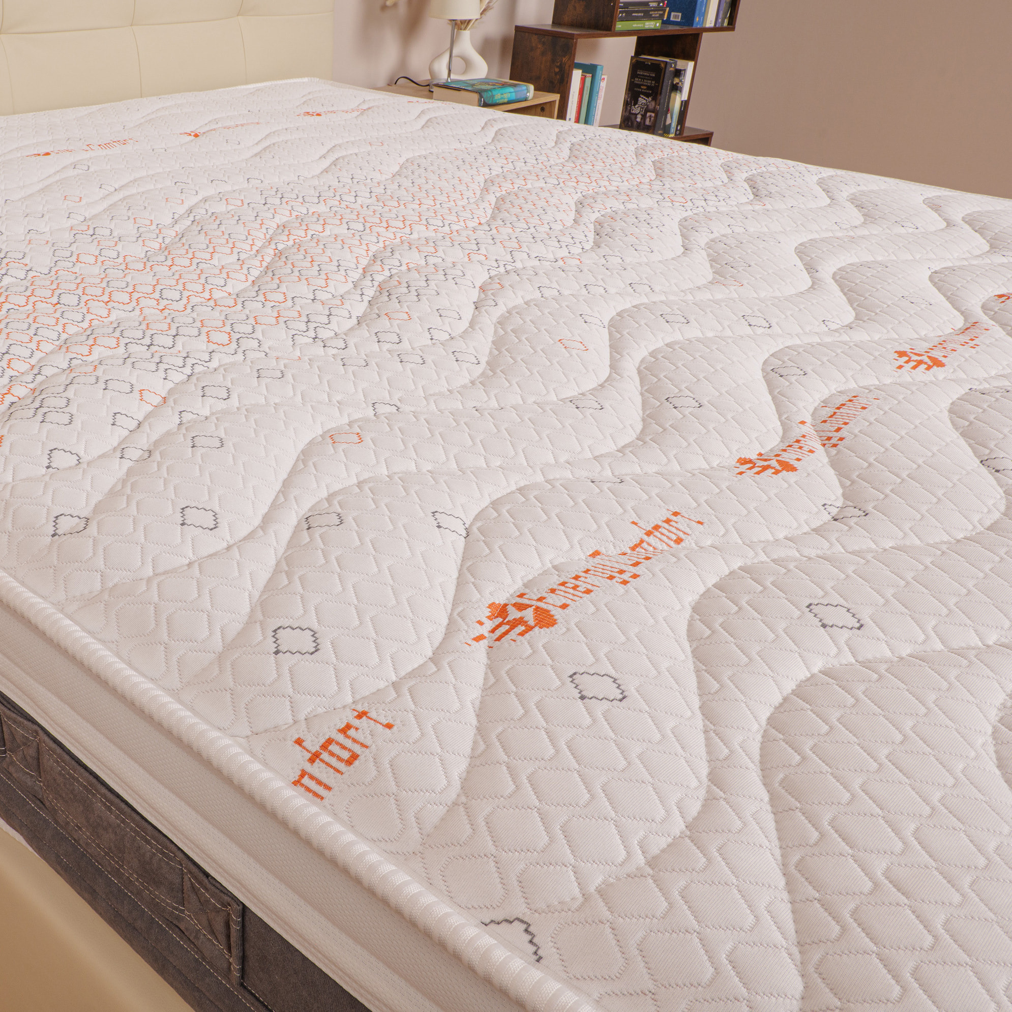 Materasso 800 Molle Insacchettate mod. SPRING CORE Matrimoniale mis. 160x200 alto 25cm - Sleepy Italy