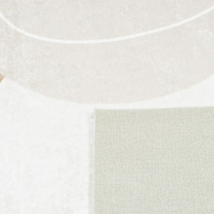 Tapis salon et chambre tissé motif abstrait MUPU