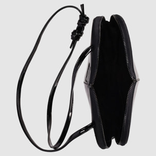 Bolso - Negro - Medida: 22 cm x 19 cm x 2 cm