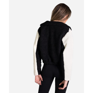 CHAQUETA BALANCE · NEGRO Y BLANCO