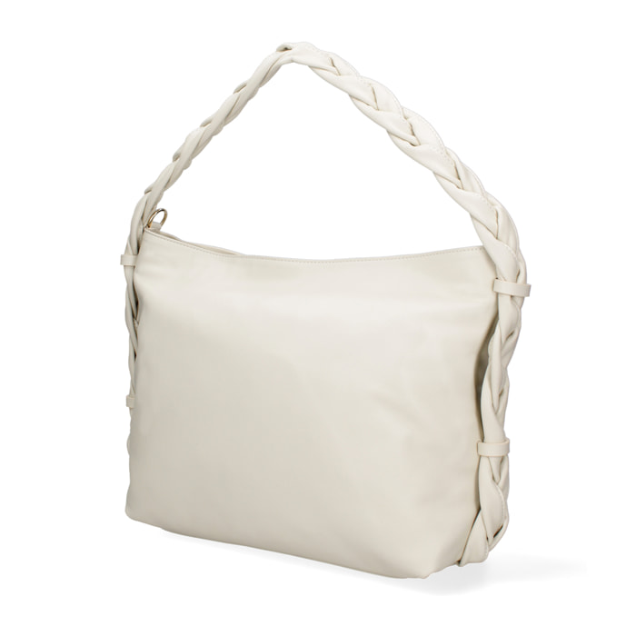 Borsa a spalla da donna In Vera pelle Made in Italy 31x26x12 cm