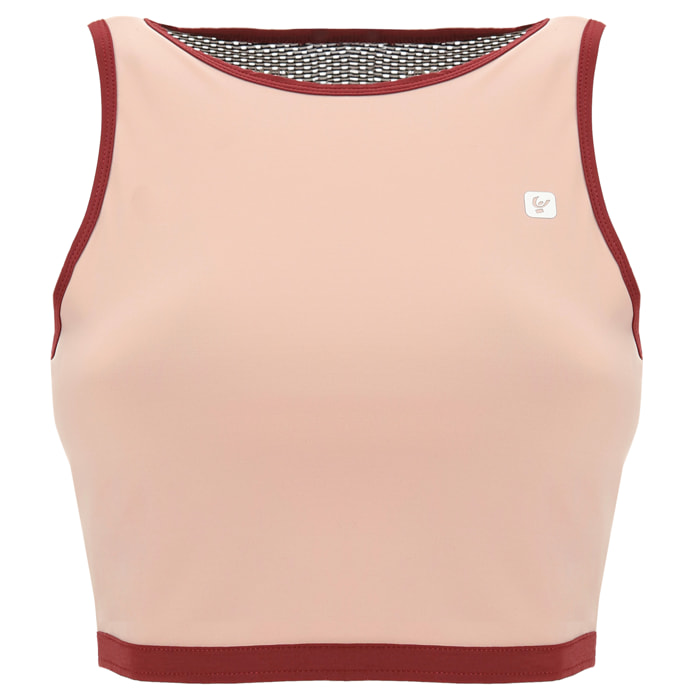 Top yoga in tessuto tecnico ecologico 100% Made in Italy