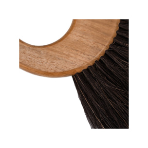 Brosse de nettoyage en anneau à fibres de coco et bois de teck - KOFI