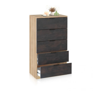 Cómoda Akari Roble Canadian - Óxido