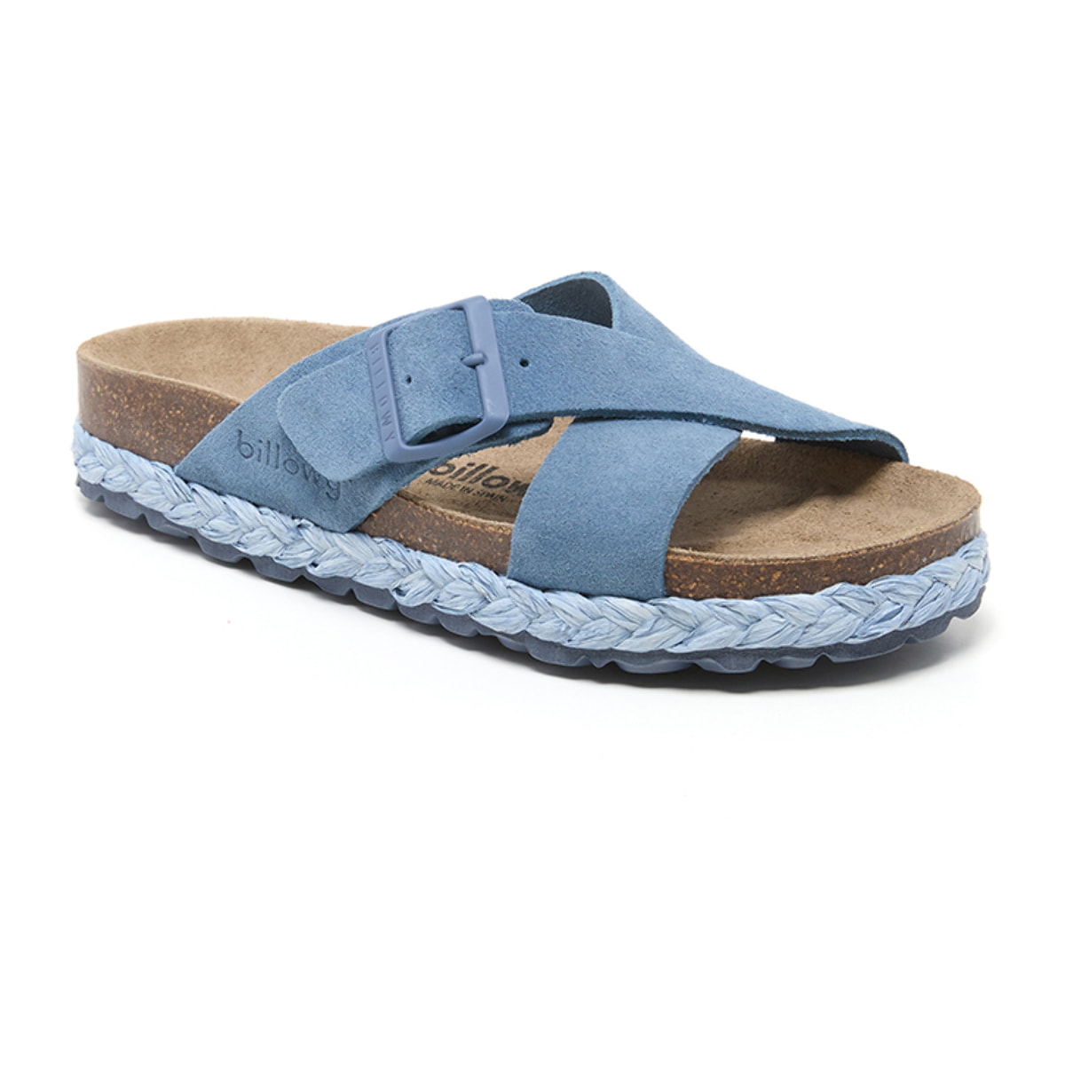 SANDALO CON ZEPPA BILLOWY BLU