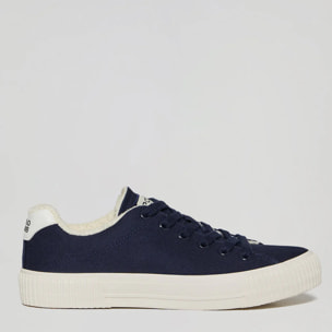 Sneaker Habana in tela blu marino da donna con dettagli Polo Club