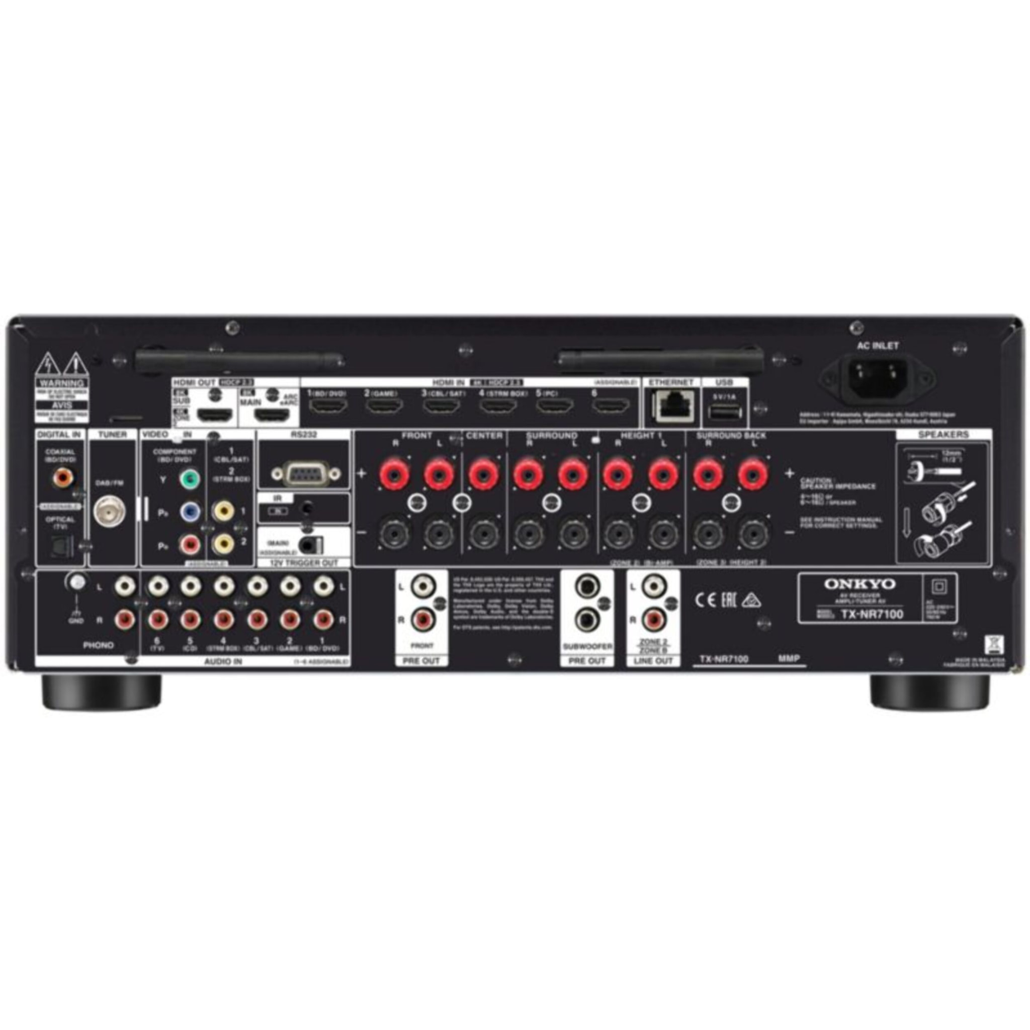 Ampli Home Cinema ONKYO TXNR7100