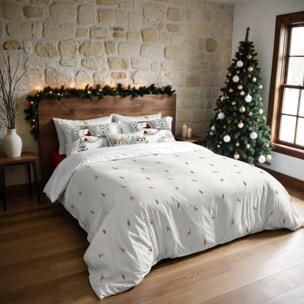 Housse de couette avec pressions Forest Cerf