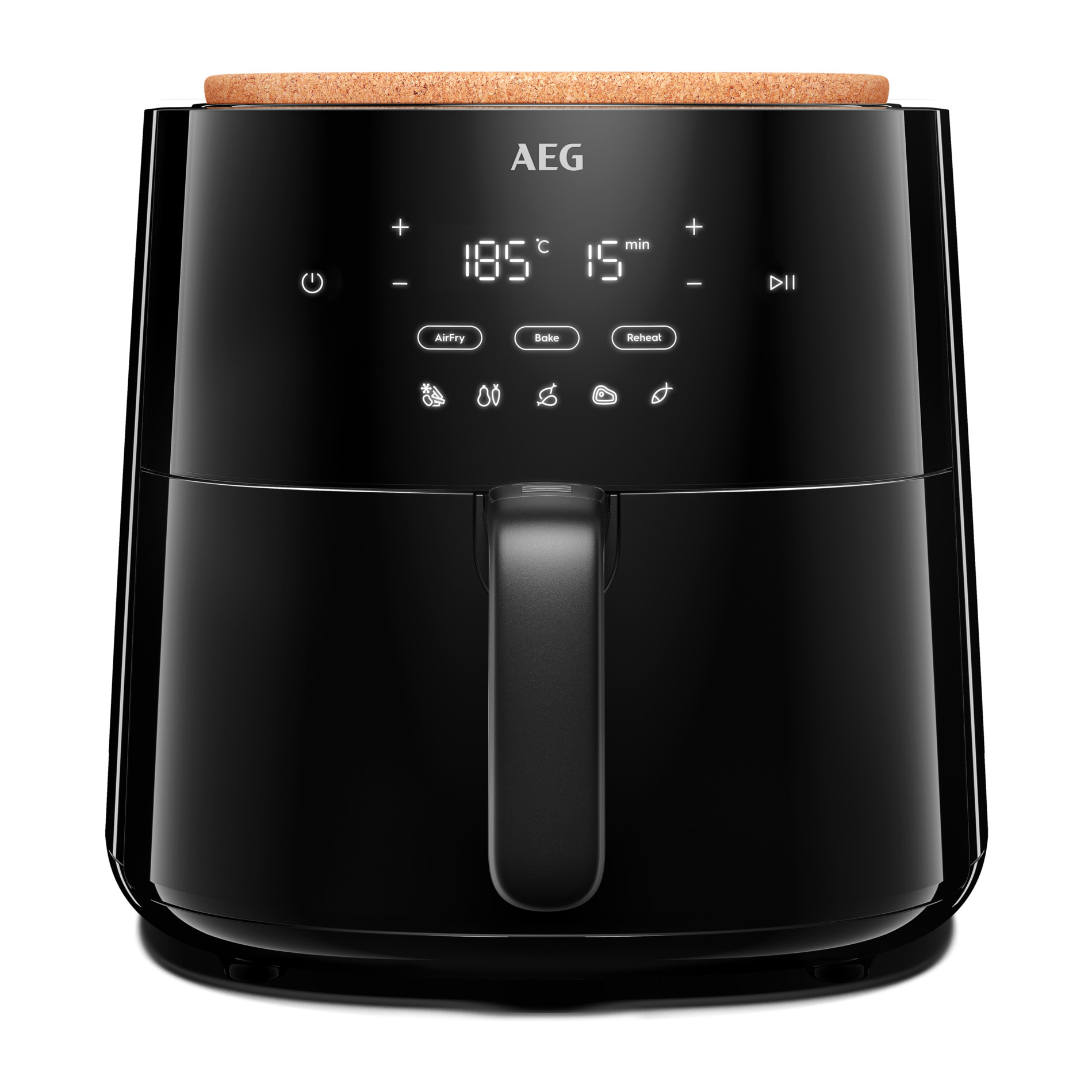 AEG Freidora de aire de 5 litros y 8 programas AAF5B