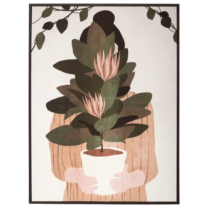 Toile encadrée "Portrait" 58x78cm