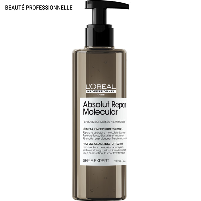 Sérum à Rincer Absolut Repair Molecular Cheveux Abîmés 250ml - Série Expert