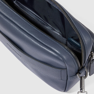 Piquadro Tracolla crossbody modello personal case in pelle con tasca per CONNEQU