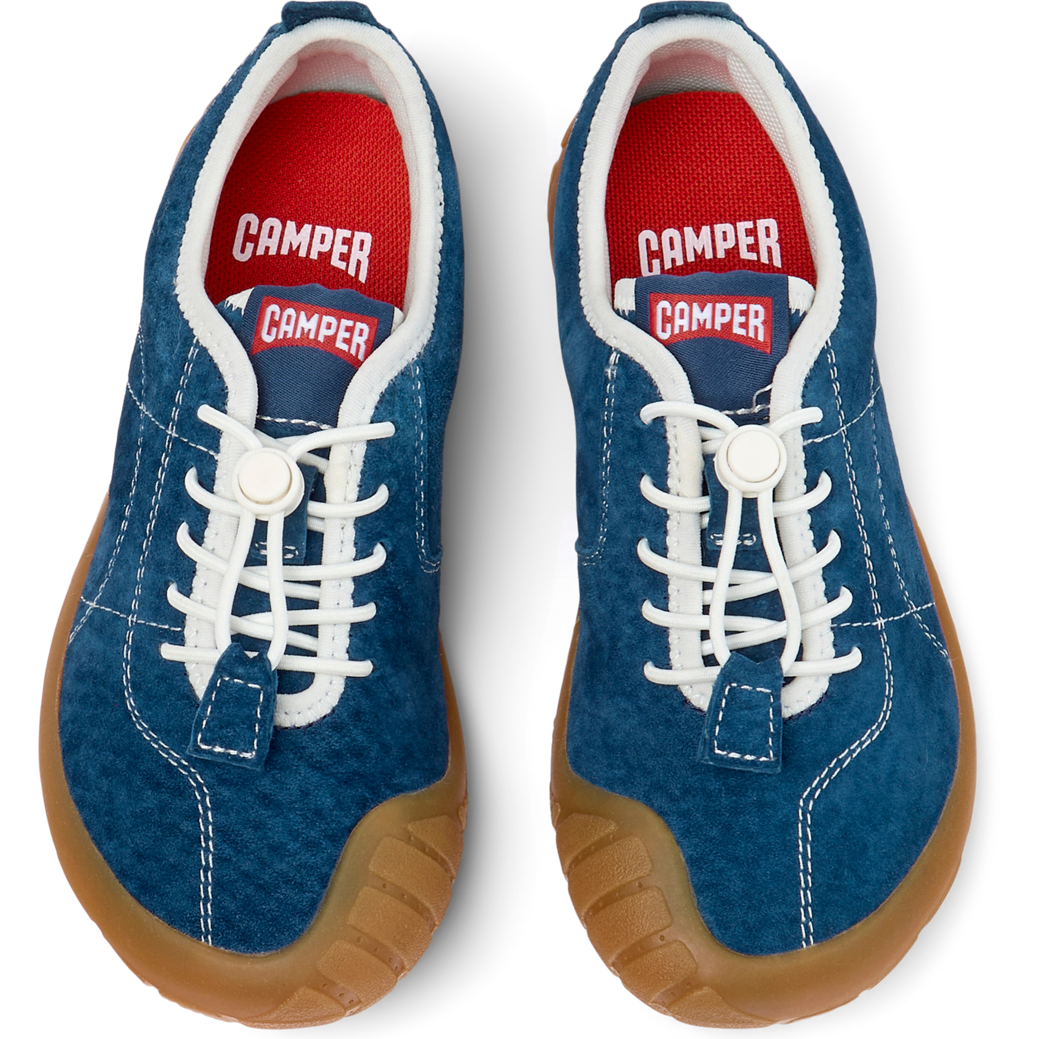 Zapatillas - CAMPER Peu Path Kids - Azul - Cuero nobuk