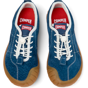 Zapatillas - CAMPER Peu Path Kids - Azul - Cuero nobuk