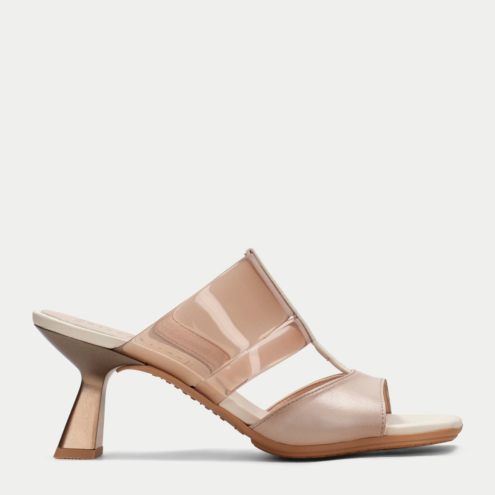 Sandalia Destalonada Danielle Piedra 6 cm