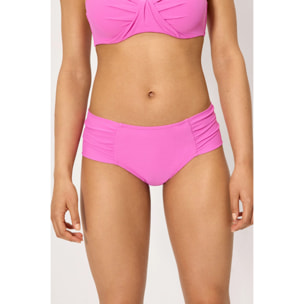 Slip bikini midi modellante Rosa