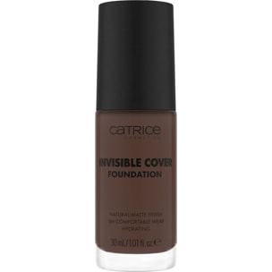 Invisible Cover Foundation - Fond de Teint Couvrant Invisible Fini Mat 30ml
