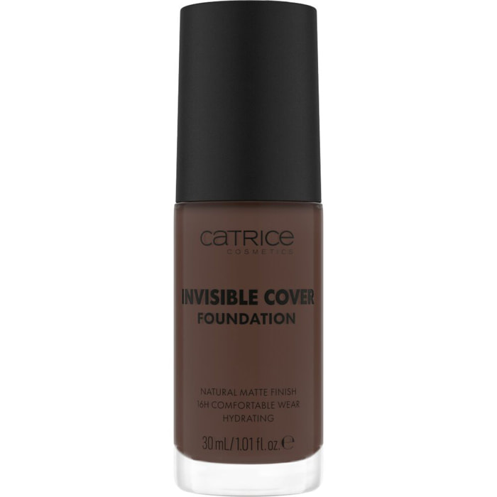 Invisible Cover Foundation - Fond de Teint Couvrant Invisible Fini Mat 30ml