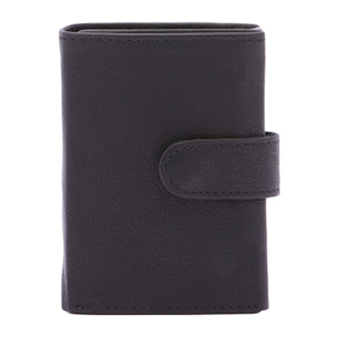 Portafoglio  da uomo In Vera pelle Made in Italy 7,5x10x2,5 cm