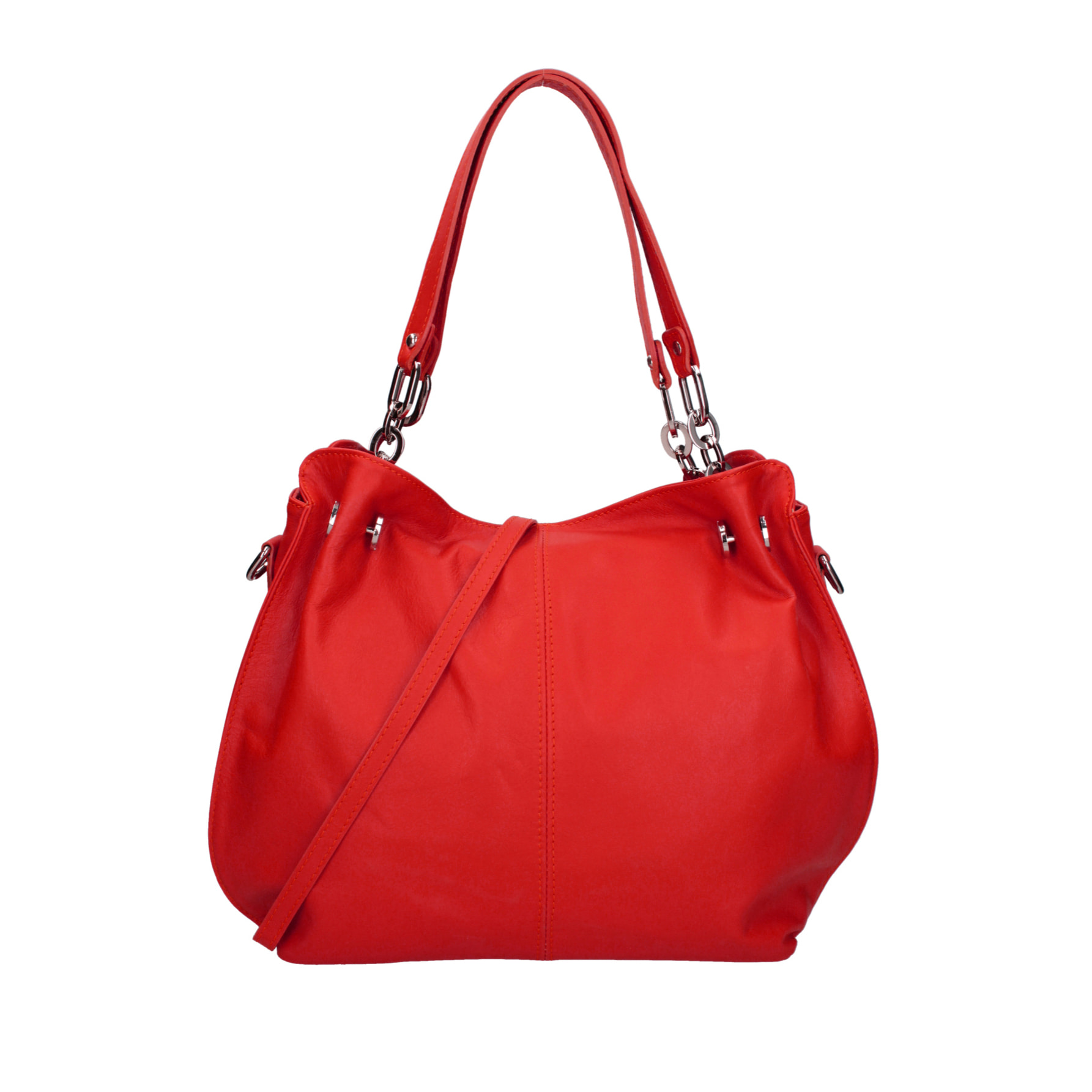 Borsa a mano da donna Made in Italy - Modello Ereba - 100% pelle - 38.0 x 30.0 x 12.0 cm