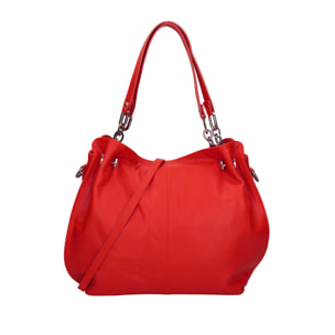 Borsa a mano da donna Made in Italy - Modello Ereba - 100% pelle - 38.0 x 30.0 x 12.0 cm