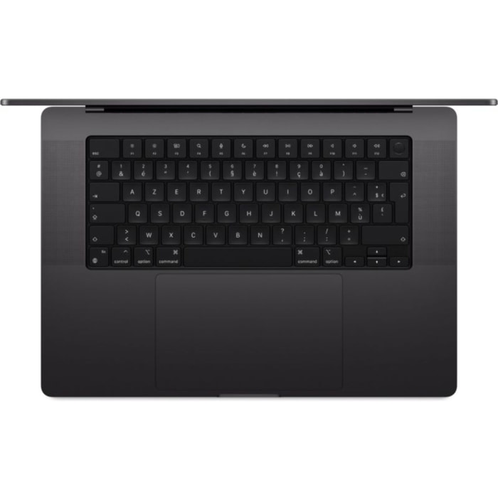 Ordinateur Apple MACBOOK Pro 16" Puce M5 Max CPU 18 / GPU 40 coeurs Mémoire RAM 48Go Stockage 2To SSD XDR Noir sidéral