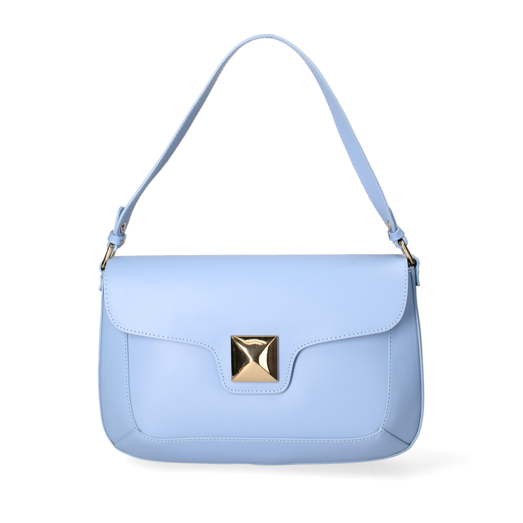 Borsa a spalla da donna In Vera pelle Made in Italy 31x19x5 cm