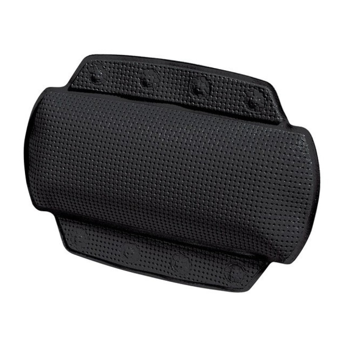 coussin de baignoire PVC ALASKA 32x23cm Noir Spirella