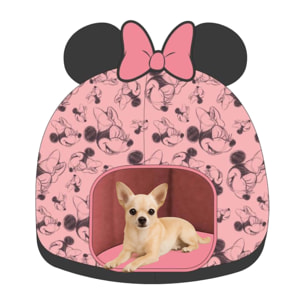 Cueva cama para perros diseño minnie