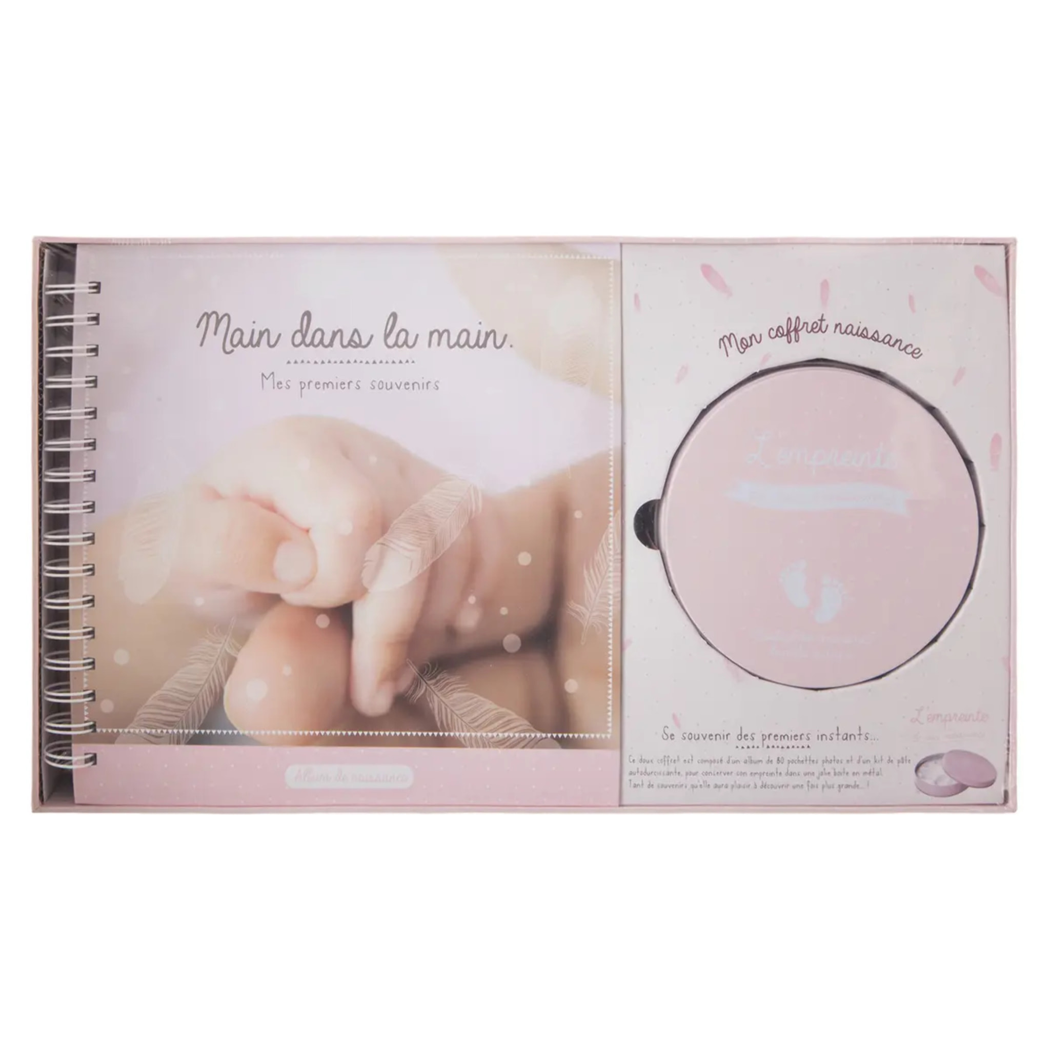 Coffret empreinte et album photo 80 photos