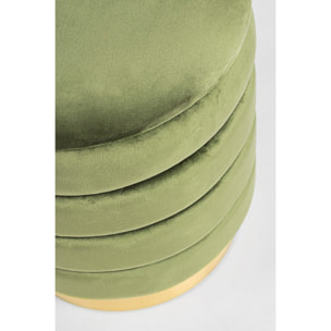 SET DI 2 POUF DARINA OLIVE