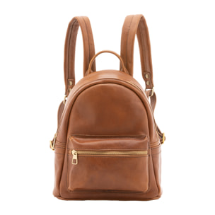 Zaino  unisex In Vera pelle Made in Italy 23x29x13 cm