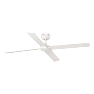 RUDDER L 4 Ventilatore a soffitto bianco/frassino TUYA