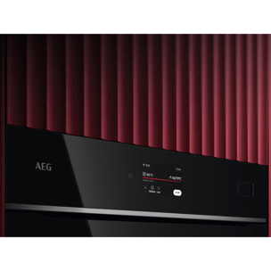 AEG Horno de vapor Serie 8000 MealAssist con SteamPro con Display CookSmart Touch 4,3 '', con WiFi TB8SB73ZAB