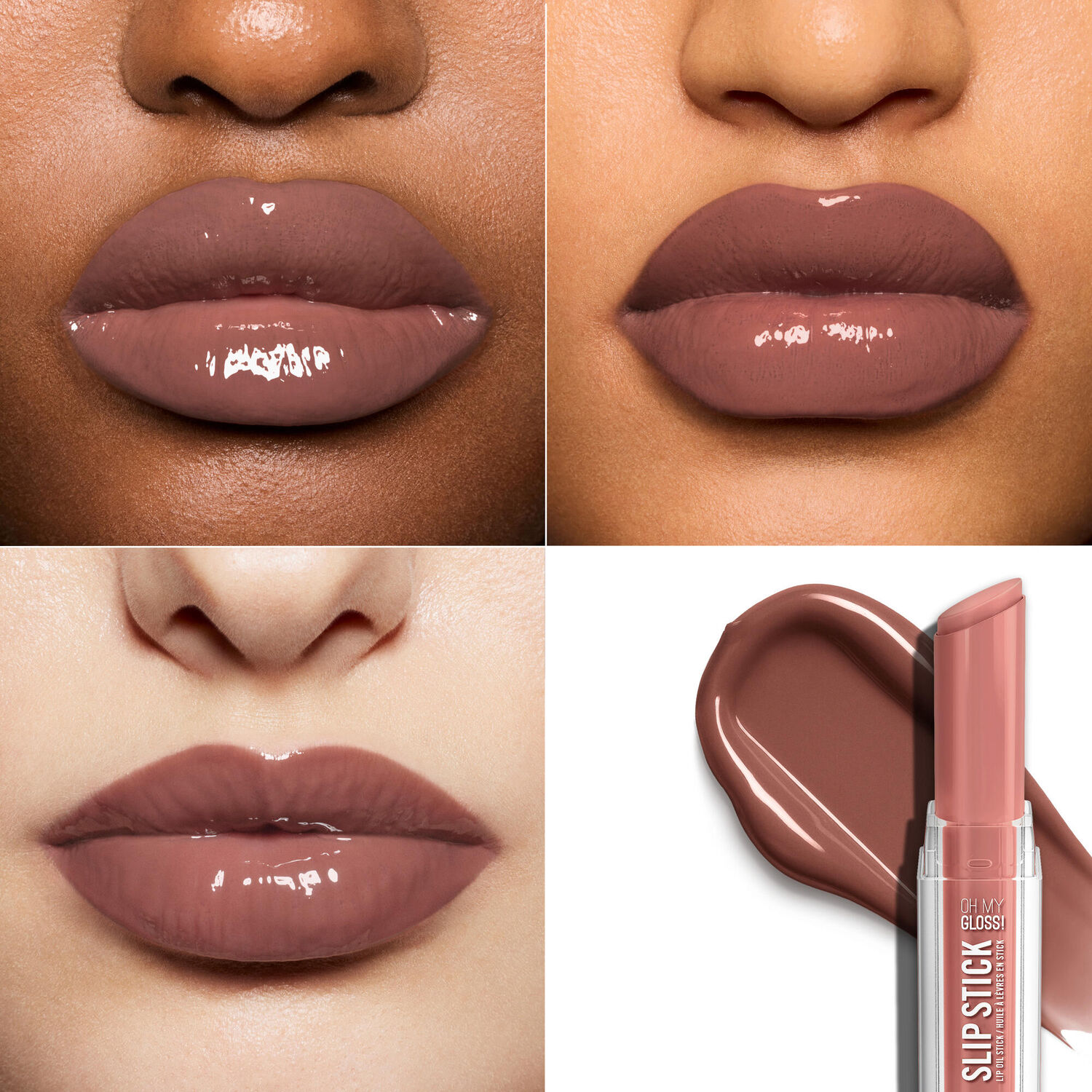 Oh My Gloss! Slip Stick - Huile à Lèvres en Stick Brillance Miroir