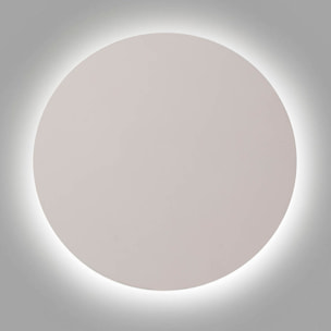 LUNA Lampada da parete bianco