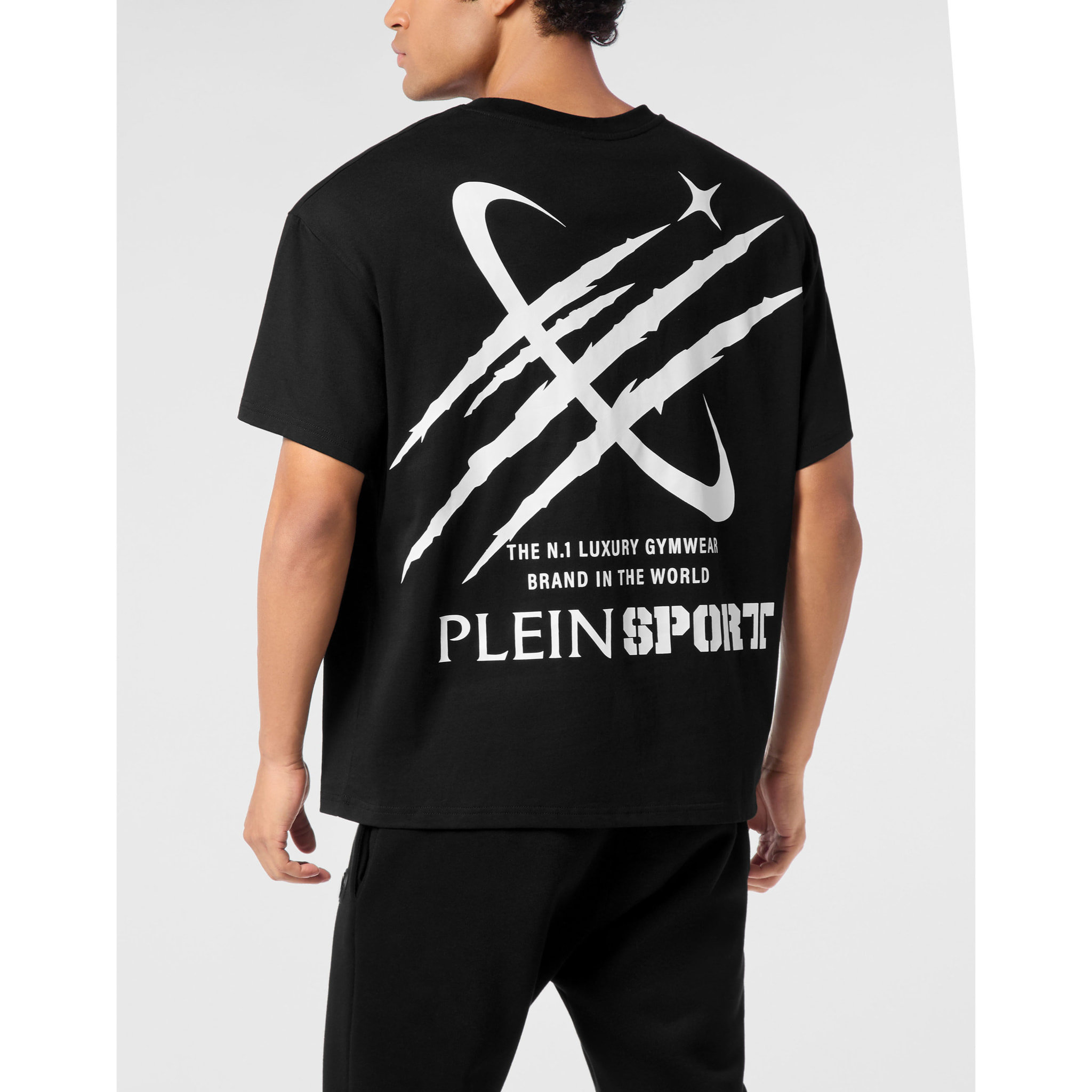 PLEIN SPORT T-Shirt Round Neck Ss SCRATCH