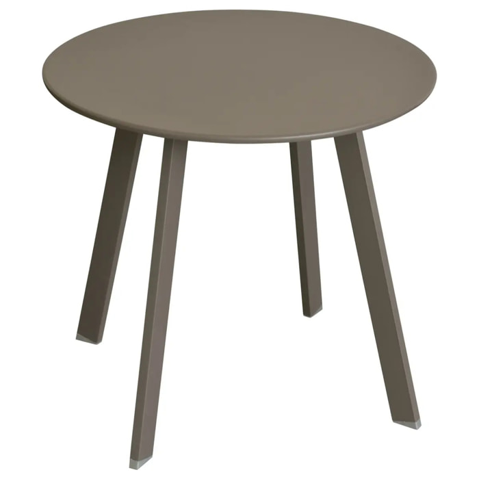 Table d'appoint ronde ''Saona'' D50cm en acier