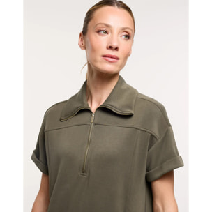 Vestido Corto Caqui - Elika