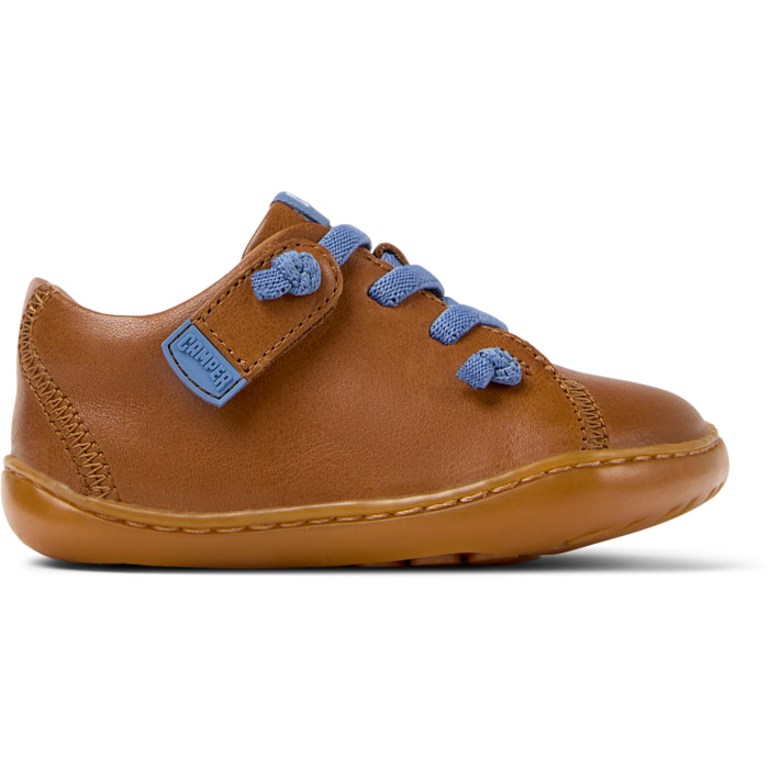 Zapatillas - CAMPER Peu Cami - Marron - Cuero liso