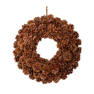 Corona natalizia - Pezzi 1 - 40xH40x13cm - Bianchi Dino SpA