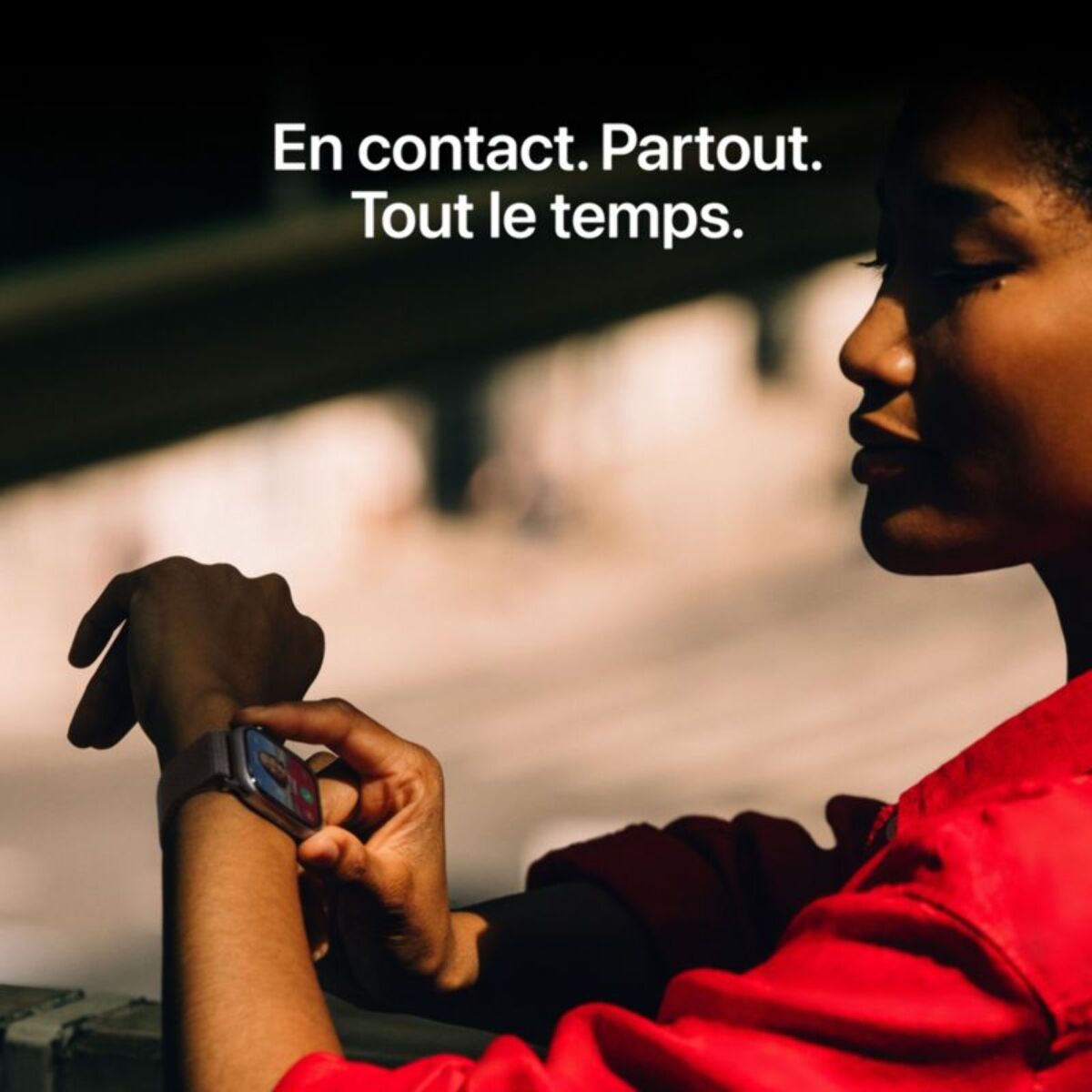 Montre connectée APPLE WATCH 42mm Alu Arg / Violet Serie 11 S/M Cellular