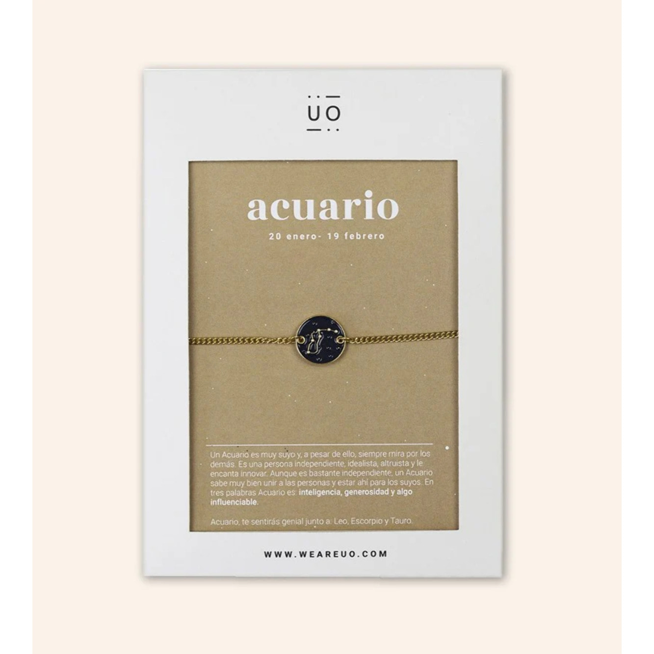 Pulsera Charm "Acuario"