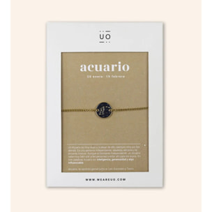 Pulsera Charm "Acuario"