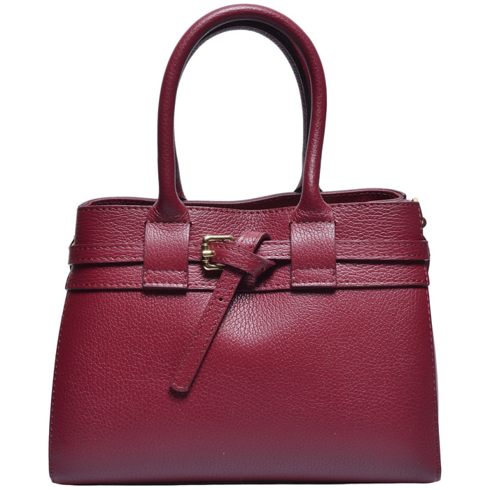 Tote Anna Luchini Bordeaux