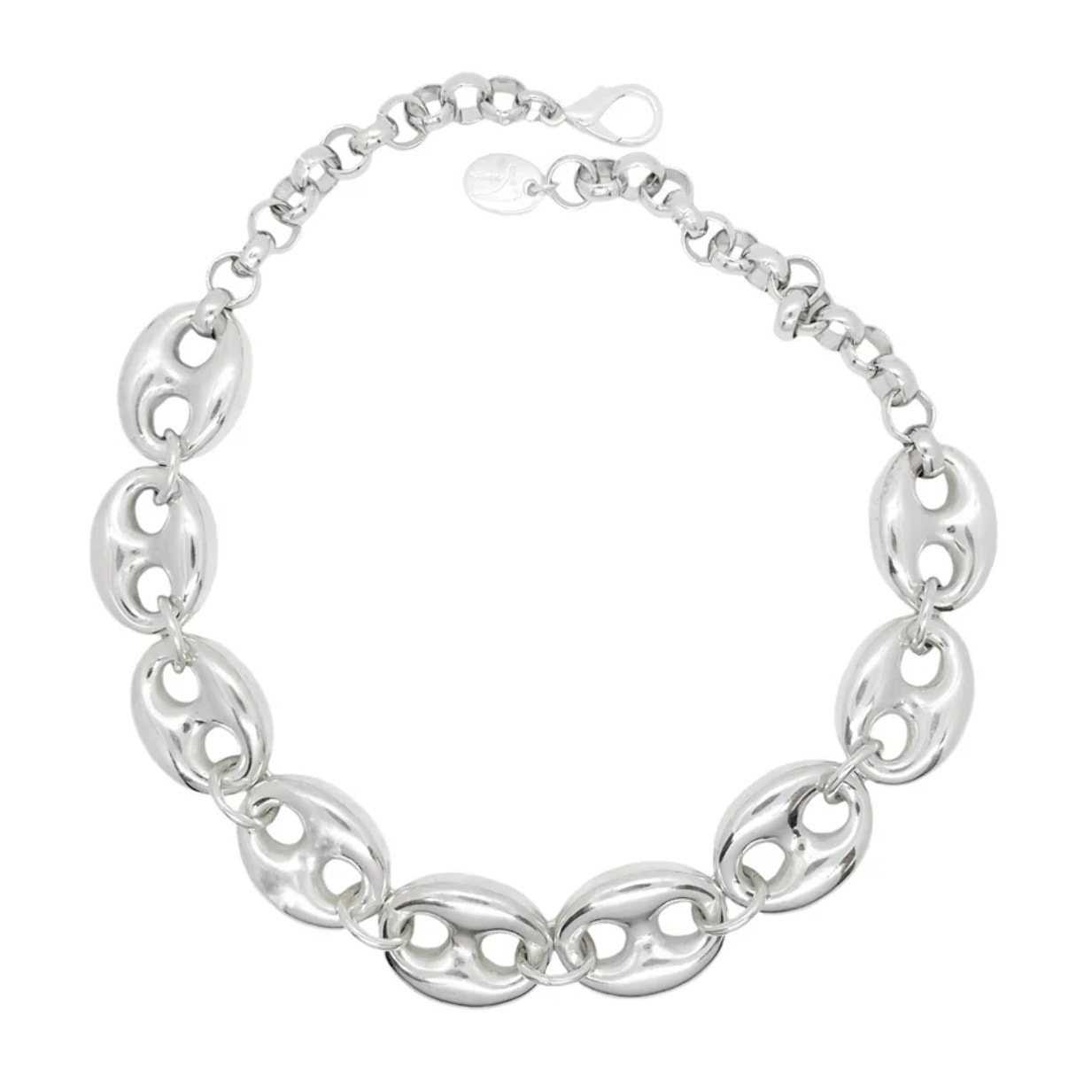 Collar calabrote plata 7-10 micras