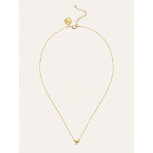 Collar Mini Cava Baño Oro