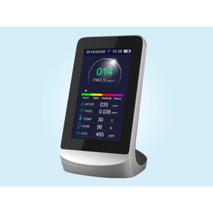 Medidor de la calidad del aire con sensor PM2.5 y PM1.0 WIFI y 8 funciones AIRTESTER PLUS WIFI PURLINE